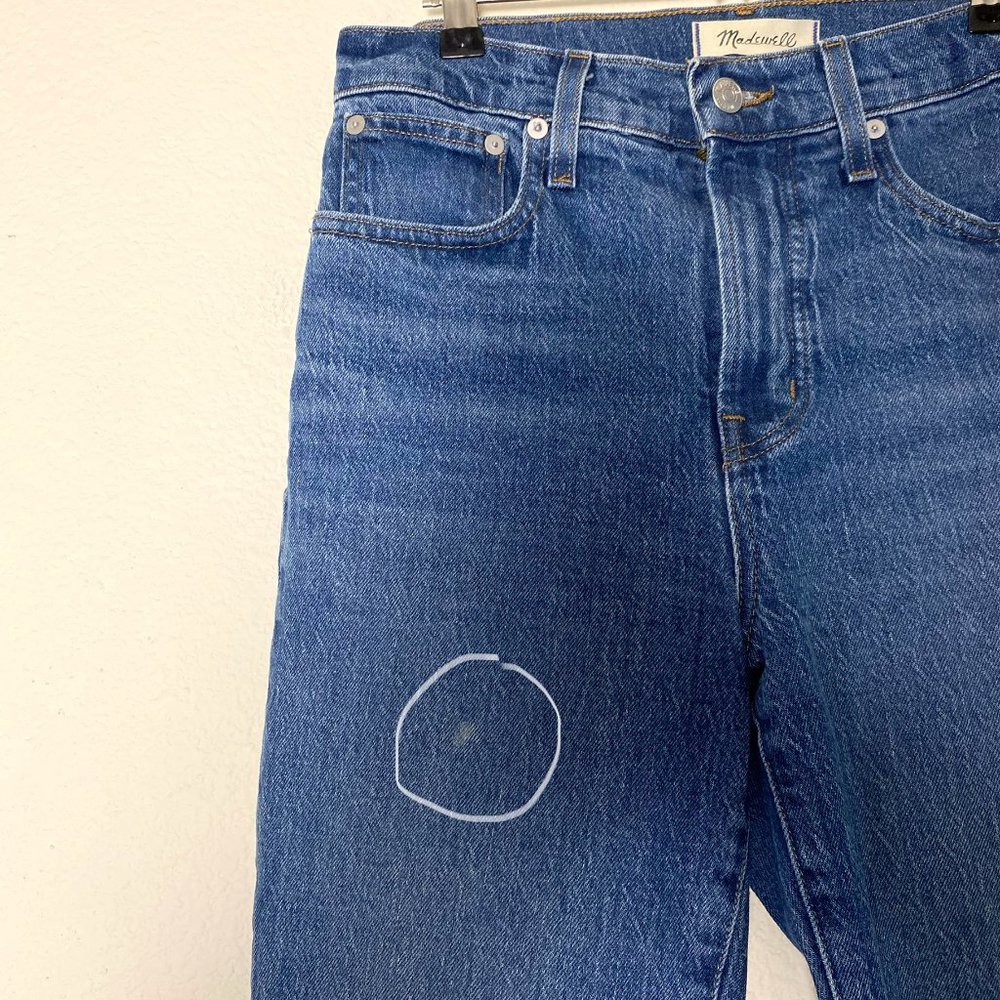 Madewell The Perfect Vintage Straight Leg High Rise Denim Jean Drayton 26 - Picture 7 of 7